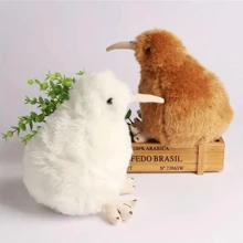 Peluche de alta calidad de ave kiwi, muñeco de peluche suave y abrazable - Multicolor - Ver 6