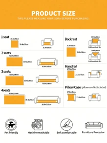 1入組2024新款簡約風格冰絲防滑涼墊，帶字母、小麥穗和蜜蜂圖案，適用於夏季沙發、臥室、窗台、辦公室沙發套 - 淺藍色 - 查看 2