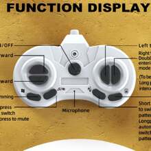 具手勢感應、對講、編程、可更換眼部表情、前進/後退/左轉/右轉移動、自動演示、過充/過放保護的智能遙控機器人 - 彩色 - 查看 6