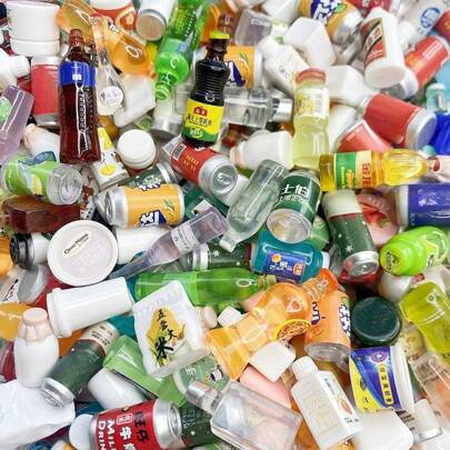 30pcs Random Style Realistic Miniature Convenience Store Accessories - Canned Drinks, Small Bottles, Candies For DIY Dollhouse, Resin Decor, Pendant, Miniature Food Props, Micro Scene Decoration