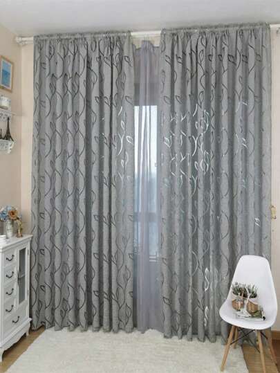 1pc Hollowed Leaf Shaped Window Screen Curtain Gifts Birthday Graduation
