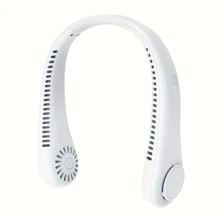 1pc Rechargeable Portable Neck Fan - Bladeless Personal Fan For Outdoor Sports - Hands-Free Cooling Solution - Multicolor - View 11
