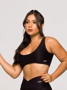 LOT FITNESS Women Sports Sets - 黑色 - 查看 6
