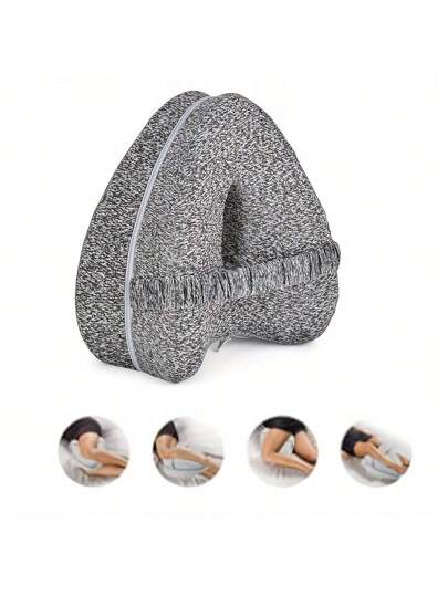 1pc Orthopedic Side Sleeping Kussen Innovative Leg Positioner Clip Waist Support Maternity Shaping Ultra Com Tafel Cushion Sleep view 4