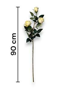 Artificial Roses With Premium Material - Yellow - View 3
