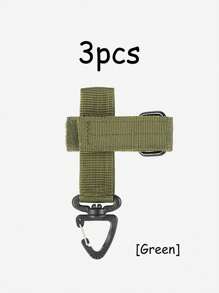 Multifunctional Glove Hook Carabiner, Outdoor Keychain, Tactical Gear Clip Fixed Bag Waist Belt Keychain Glove Rope Fixing Hook Camping - Multicolor - View 17