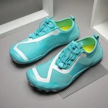 Giày nữ thoáng khí, khô nhanh, giày đi biển chống trượt, giày đi biển thông thường thể thao ngoài trời - Màu xanh lam - Xem 3