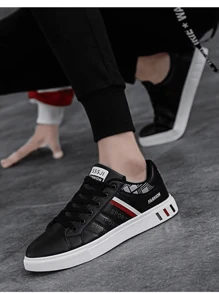 Tenis Para Hombre Zapatos de correr deportivos de malla transpirable y moda masculina para viajes casuales,alpargatas hombre.Breathable Mesh Fashion Sneakers,Patch Lightweight Mens Running Shoes,Customised Fashion Shoes for College Students,Suitable for Street,Party and Lolita Style,New Fashion Mesh Men's Shoes,Fashionable and Ultra-Lightweight Walking Shoes,Suitable for Holiday and Travelling Wear - Negro - Ver 7