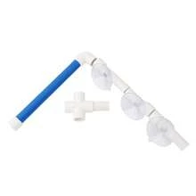 1pc Blue+White Parrot Stand Pole Bird Training Rack, Shower Stand Rack Parrot Toy With Suction Cup Suitable For Small And Medium-Sized Birds Such As Parrots And Long Tailed Parrots - Multicolor - View 8