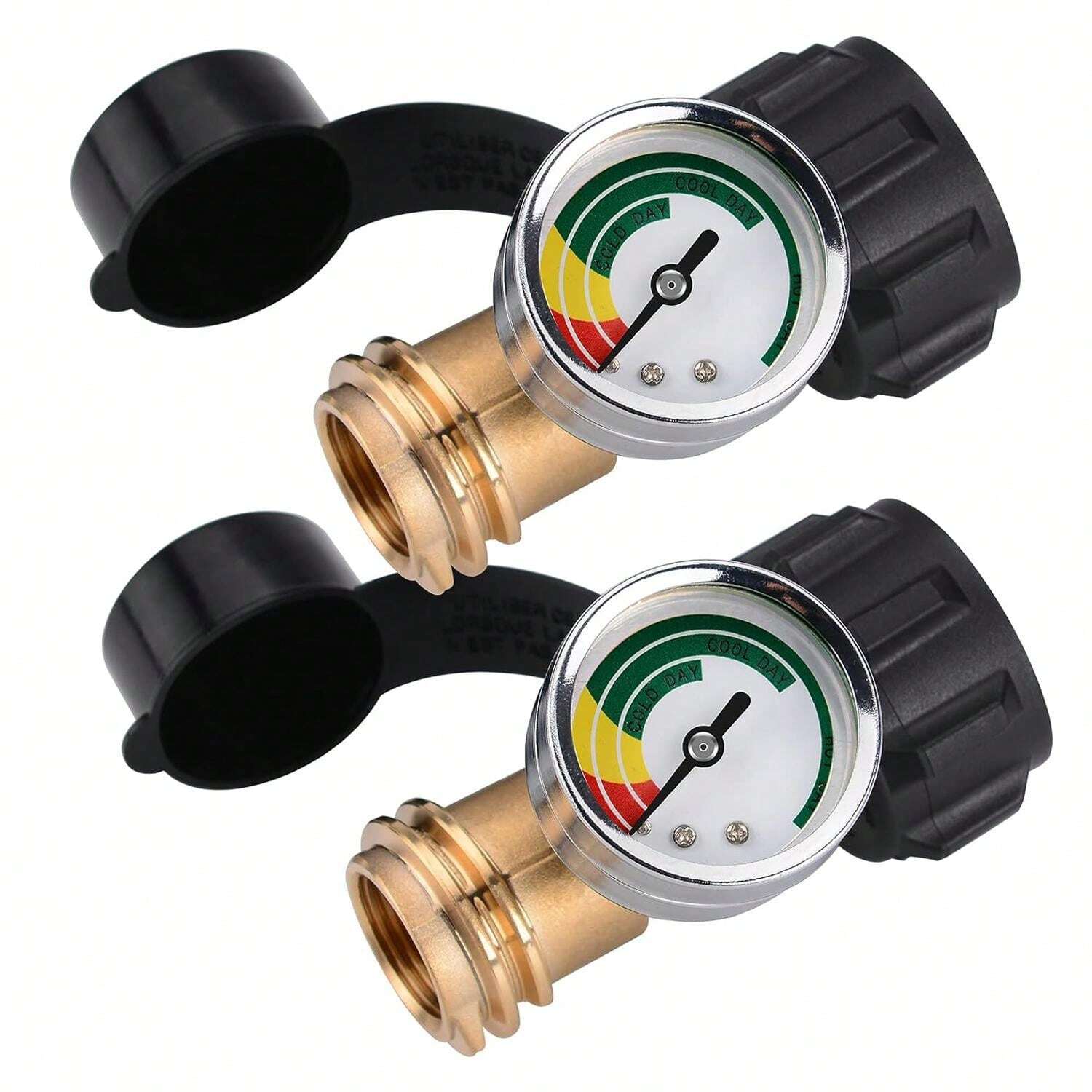 Propan Gas Füllstandsanzeige - Mit Manometer & Leckdetektor