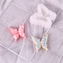 蝴蝶形矽膠烤模，可用於製作蛋糕、巧克力、慕斯等 - 適合製作時尚甜點