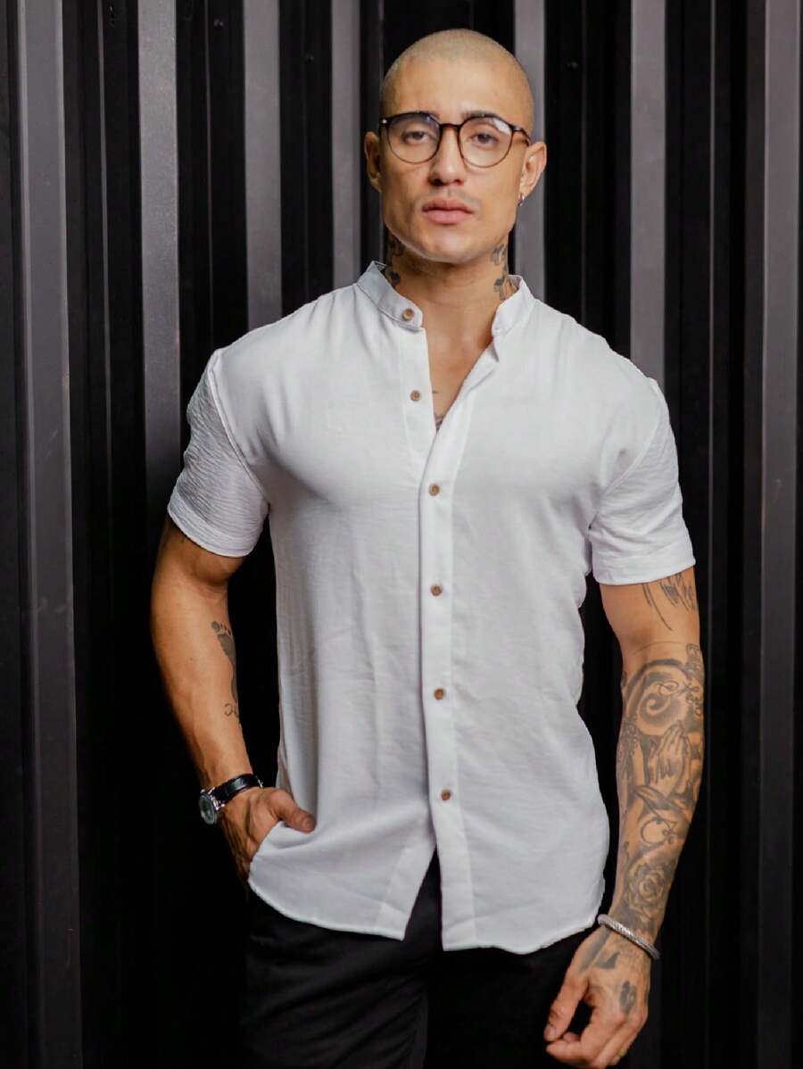 Men Shirts - Blanco - Ver 1