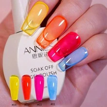 annies 15ml 2024 New Summer Popular Adrenaline Nail Gel Polish, Glass-Like Transparent, Sweet & Refreshing, Exclusive For Nail Salon - Multicolor - View 8