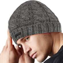 Regatta Mens Harrell III Winter Hat (Storm Grey Marl) - Storm Grey Marl - View 3