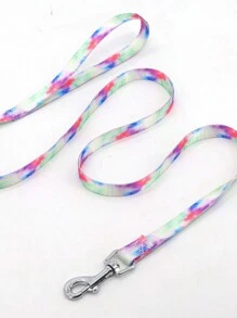 1 Dây Xích Thú Cưng Bện Nhiều Màu In Hình Hoạt Hình Để Đi Bộ Ngoài Trời, Thích Hợp Cho Chó Nhỏ Và Vừa - Nhiều màu - Xem 8