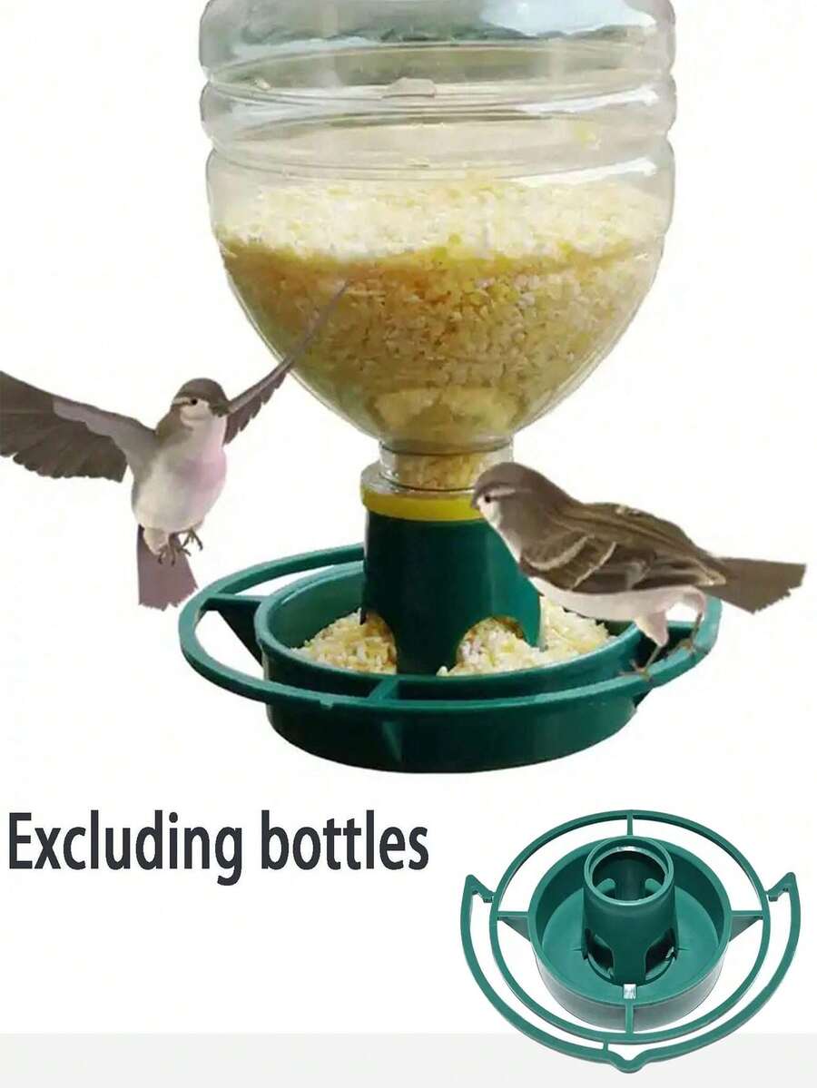 1PC Bird Feeding Accessories Recycle Empty Water Bottle Top Bird Feeder