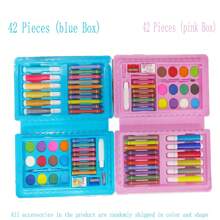 1 Set/68pcs Watercolor Pens, Art Painting Tools, Crayons, Stationery Gift Drawing Set, Writing Supplies, Learning Supplies (Box Color & Pattern Shipped Randomly)