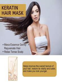 保濕髮膜，角蛋白、膠原蛋白、椰子油成分-深層保濕髮膜 - 彩色 - 查看 7