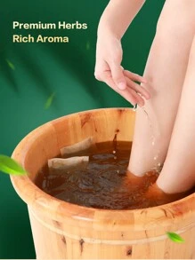 Cofoe 30 件装足浴袋足浴包草药足浴袋中医理疗 SPA - 綠色 - 查看 8