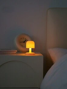 1入組桌上夕陽夜燈，現代極簡氛圍燈，適用於裝飾客廳、臥室、餐廳、酒吧櫃臺、節日禮品 - 米色 - 查看 8