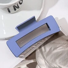 1/2/3/4 件女士简约方形空心发夹 - 彩色 - 查看 7