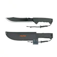 Machete doble filo 10" cacha inyectada con funda mach-10x truper 103015 - A-blanco - Ver 2