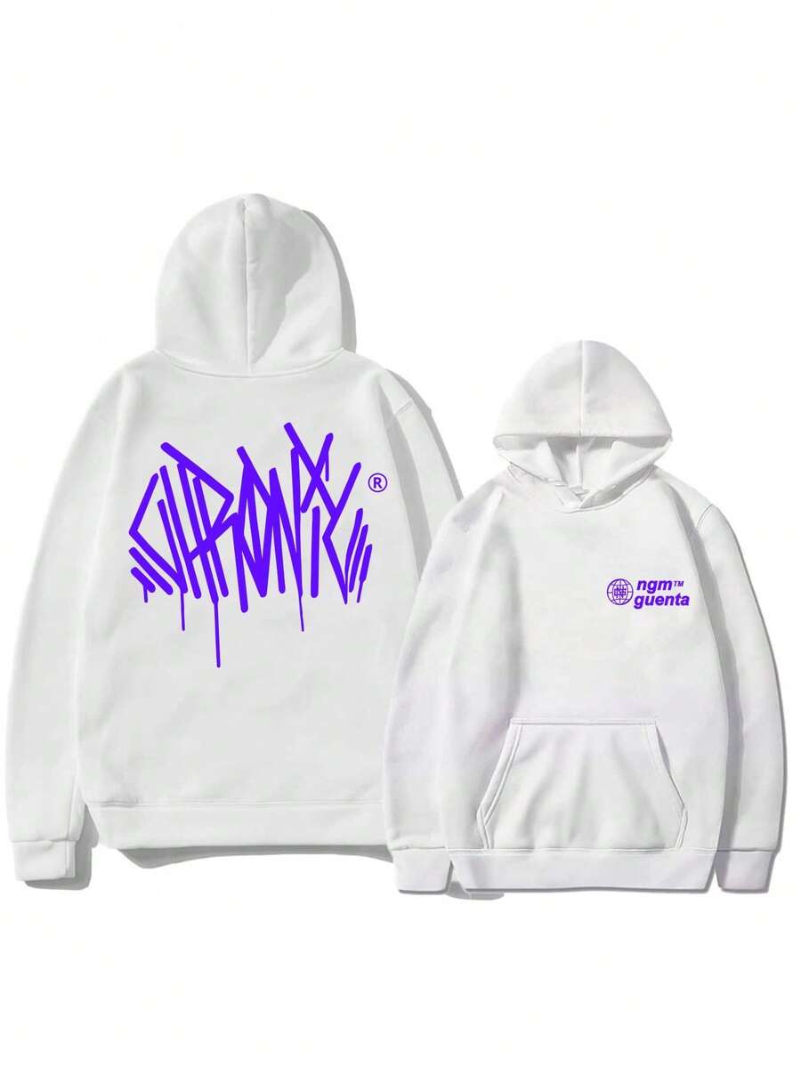 Men Sweatshirts - 白色 - 查看 1