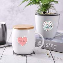 60 piezas Biología Pegatinas de vinilo decorativas para scrapbooking, diario, laptop, parachoques, patineta, botella de agua, computadora, teléfono, dibujos animados, casco de protección, pegatinas y calcomanías para carro