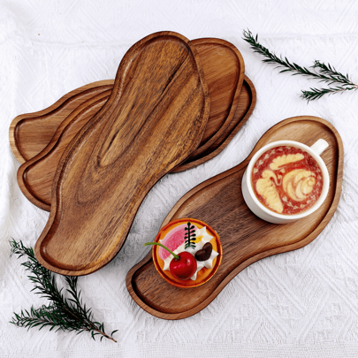 1pc Wooden Tray, Candle Holder Tray, Home Decor, Wooden Serving Tray, For Coffee Table, Small Wooden Decorative Tray Best Gifts Birthday Plates Kitchen Accessories Kitchen Decor Trays Fruit Tray Tray Decor Graduation