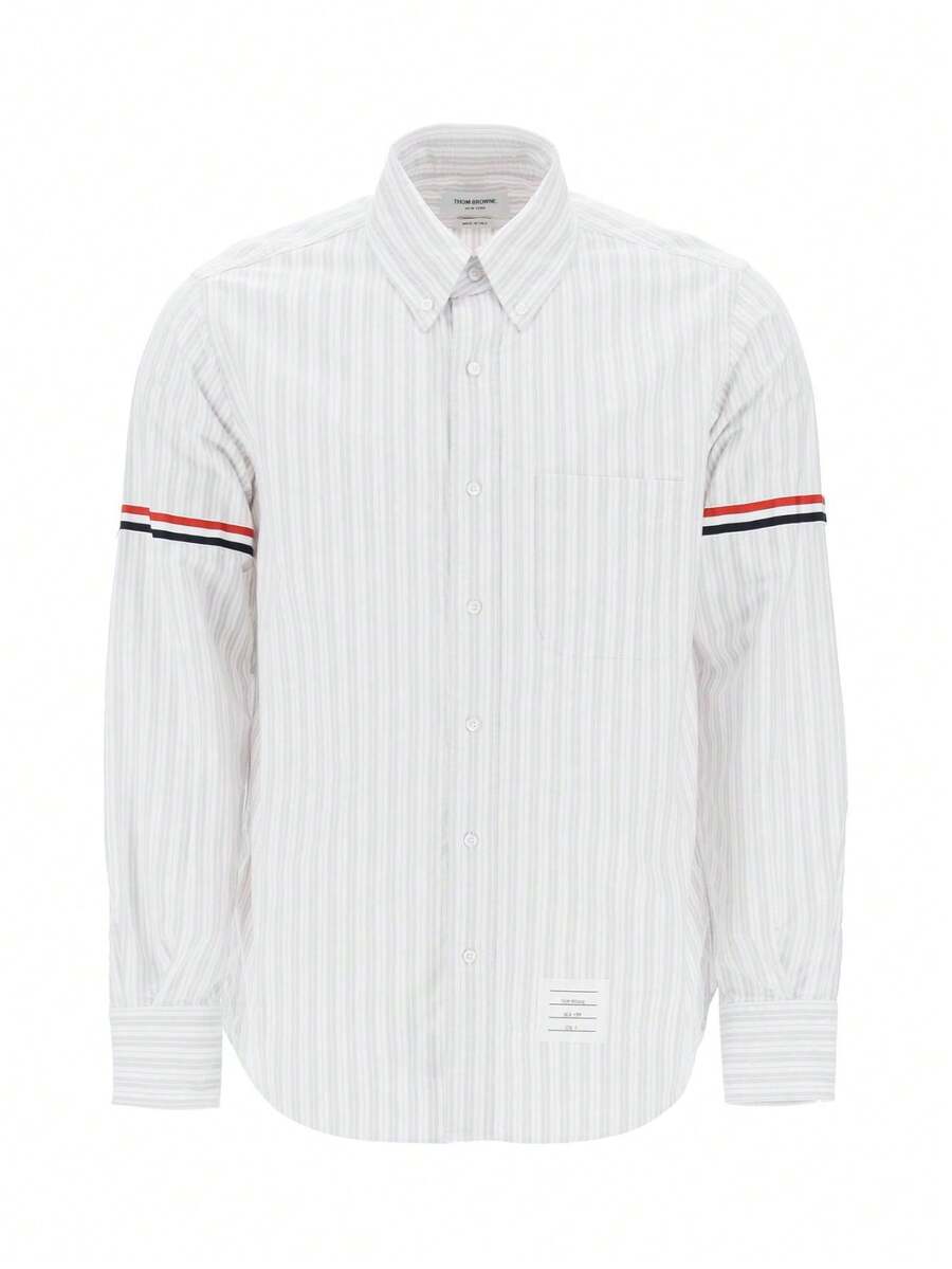 Thom Browne Men's Shirt WHITE MWL301OF0525035 - White - View 1