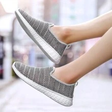 Neue lässige Sportschuhe für Damen, hohes Obermaterial, bequem, atmungsaktiv, leicht mit weicher Sohle