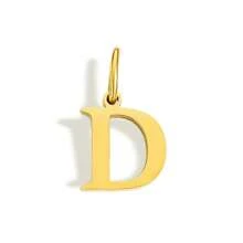 1pc Simple Fashion Golden 26 Alphabet Letters Pendant, DIY Bracelet/Necklace Pendant, Creative DIY Jewelry Making Accessories