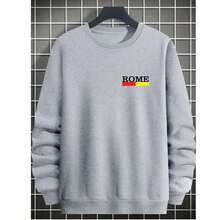 Men Sweatshirts - 灰色 - 查看 1