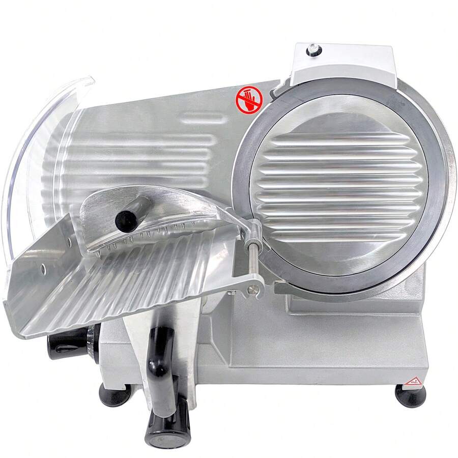 Rebanadora Cortadora de Jamon 250mm Carnes Embutidos Industrial - Plateado - Ver 1