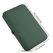 7 Pcs Spring Green Stainless Steel Nail Clippers Set Grooming Tool Set With Portable Case Manicure Art Tools Gift For Woman And Man - Army Green - View 6