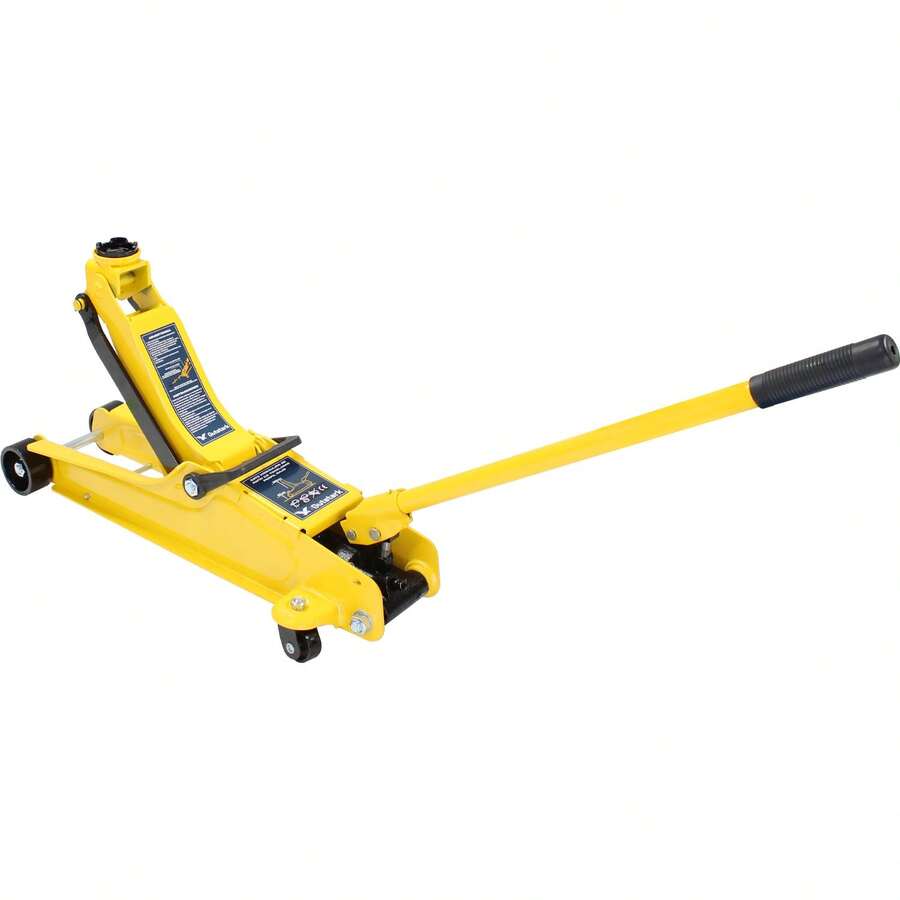Gato Hidraulico De Patin 2.5 Toneladas De Uso Rudo - Amarillo - Ver 1