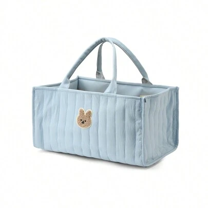 1pc Multi-Functional Diaper Storage Bag For Mother And Baby, Large Capacity Foldable Mummy Bag, Suitable For All Seasons Outdoor Use