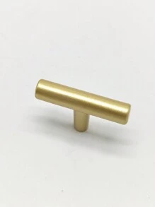 Tủ quần áo có ngăn kéo bằng hợp kim nhôm hình chữ T một lỗ - Vàng - Xem 6