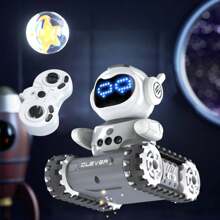 具手勢感應、對講、編程、可更換眼部表情、前進/後退/左轉/右轉移動、自動演示、過充/過放保護的智能遙控機器人 - 彩色 - 查看 7