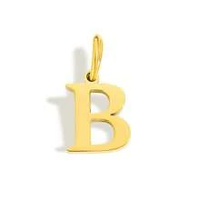 1pc Simple Fashion Golden 26 Alphabet Letters Pendant, DIY Bracelet/Necklace Pendant, Creative DIY Jewelry Making Accessories