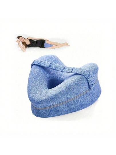 1pc Orthopedic Side Sleeping Kussen Innovative Leg Positioner Clip Waist Support Maternity Shaping Ultra Com Tafel Cushion Sleep view 9