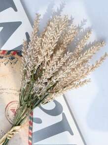 9 pièces/6 pièces Set - Plantes artificielles, décoration de printemps, fruits, décoration intérieure, bouquet de fleurs artificielles de saison des récoltes, bouquet de blé artificiel, herbes et graines, fleurs artificielles, plantes de décoration pour salon, accessoires photo de style campagnard, décorations, décoration de mariage de printemps, accessoires photo de style campagnard, cadeau d'anniversaire, cadeau de remise des diplômes, décoration d'intérieur, fournitures de rentrée scolaire - Nude - Voir 6