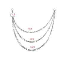 Jeans Chain Accessory Waist Chain Decoration Pants Hanging Metal Chain Decoration Summer, School