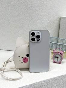 1 pieza Bolso de bandolera mini con diseño de gato lindo de dibujos animados para niñas jóvenes, hecho con cremallera, adecuado para uso diario
