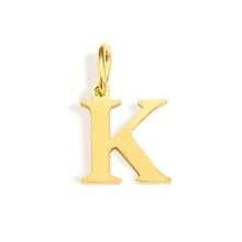 1pc Simple Fashion Golden 26 Alphabet Letters Pendant, DIY Bracelet/Necklace Pendant, Creative DIY Jewelry Making Accessories