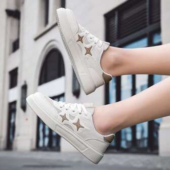 輕盈透氣的經典時尚女鞋，簡約時尚，適合戶外，學生，休閒運動