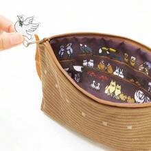 Estojo para lápis/ bolsa de maquiagem Moisés Dividindo o Mar Vermelho - Inspire um estilo fiel com armazenamento inteligente, ideal para escritório, escola e muito mais! - Castanho - Visão 1