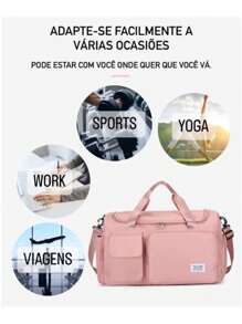 Mochila Mala Bolsa Unissex Masculino e Feminino Para Academia Esporte Fitness Treino Passeio