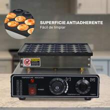 Maquina Industrial de Cocina Para Mini Hot Cakes 25 Pz - Plateado - Ver 5