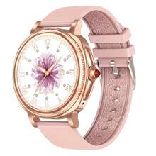 女性智能手錶，1.09''健康追踪器，活動追踪器，心率監測，睡眠監測，卡路里計算，計步器，禮物 - 金色 - 查看 8